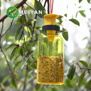 Trampa para Moscas de Plástico Amarillo de Gran Capacidad, Reutilizable, para Colgar en Exteriores, Ecológica, OEM, Suministro de Fábrica - Product Image 6