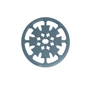 Socle de cuisine en bois résistant à la chaleur, épaisseur 9 mm, diamètre 600 mm, support moderne et écologique pour casseroles, support pour ustensiles de cuisine, usage domestique - Product Image 1