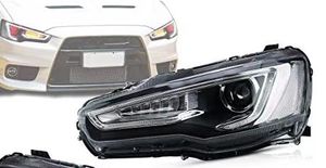 ไฟหน้า Led สำหรับรถยนต์ Mitsubishi Lancer 2008-2014,ไฟหน้ารถยนต์ซีดานรุ่นใหม่มีการกำหนดค่าสูง - Product Image 2
