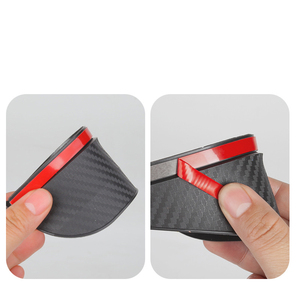 Bán buôn 2 cái/bộ Chất lượng cao PVC xe gương chiếu hậu mưa lông mày Protector Sun Visor gió & Bug làm lệch hướng lá chắn cho xe ô tô - Product Image 5