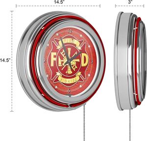 ネオンライトビールブランドプロモーション装飾安い壁時計<span class=keywords><strong>15</strong></span>または17インチの高輝度 - Product Image 6