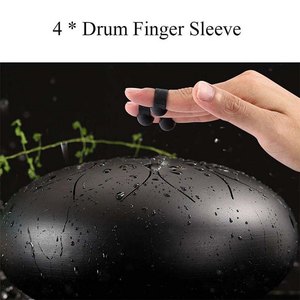 Juego <span class=keywords><strong>de</strong></span> accesorios para <span class=keywords><strong>tambor</strong></span> <span class=keywords><strong>de</strong></span> lengua, 9 Uds., accesorios para <span class=keywords><strong>tambor</strong></span> <span class=keywords><strong>de</strong></span> tanque con mazos, púas para dedos, mangas, pegatinas para notas - Product Image 5