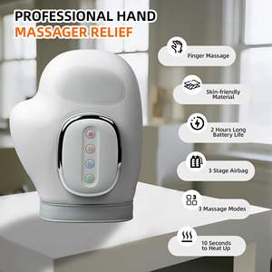 Guanti Massaggianti Elettrici Senza Fili OEM all'Ingrosso, Macchina per Massaggio Mani con Vibrazione, Calore e Compressione - Product Image 2