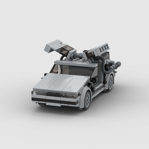 Mattoncini da Costruzione Piccoli di Marca Back to <span class=keywords><strong>Future</strong></span>, Auto da Corsa Sportiva, Compatibili con la Serie Tecnologica, Giocattoli in Plastica - Product Image 1