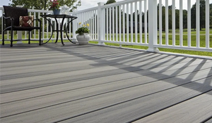 Dalles de terrasse en composite WPC modernes, imperméables, en plastique <span class=keywords><strong>et</strong></span> <span class=keywords><strong>bois</strong></span> PE, pour patio, jardin, extérieur - Product Image 4
