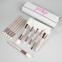 Nouvel Arrivage – Ensemble de Pinceaux de Maquillage Professionnels Personnalisables (11 ou 5 pièces) avec Logo Personnalisé – Pinceaux de Luxe pour Poudre, Anti-cernes et Sourcils