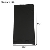 Meilleures ventes : Bonnet de soin capillaire unisexe en satin élastique pour dreadlocks, couleur unie, réglable à double extrémité, type foulard bandana, lot de quatre