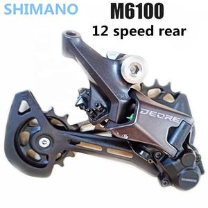 Grupo de Transmisión Shimano DEORE M6100 de 1x12 Velocidades para Bicicleta de Montaña con Desviador Trasero/Maneta de Cambio M6100 y Cassette de <span class=keywords><strong>51T</strong></span> - Product Image 2