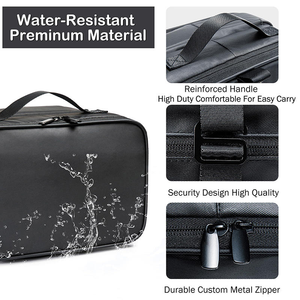 Bolsa de Aseo Profesional Colgante, Organizador Grande Resistente al Agua para Maquillaje y Cosméticos, Venta Caliente - Product Image 6