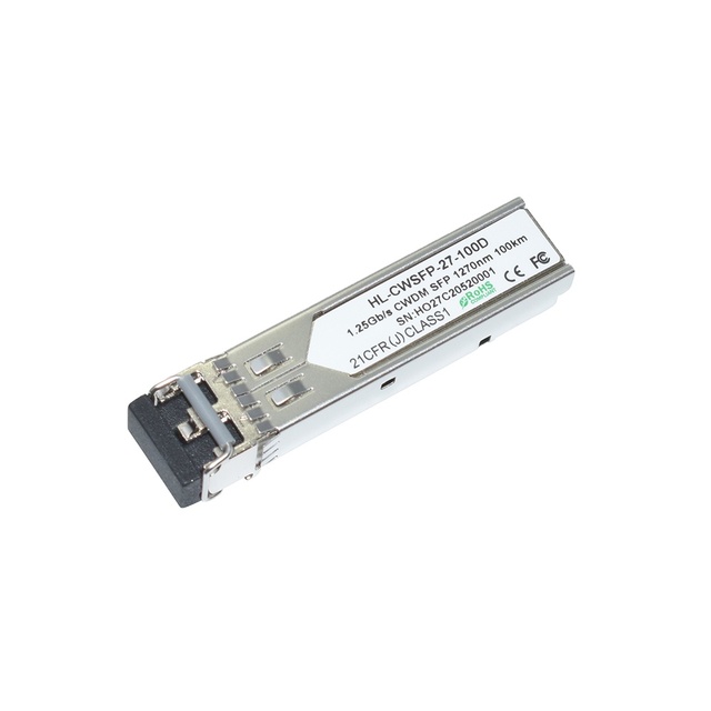 1000BASE CWDM SFP Transceiver 100km Module SMF 1270nm to 1610nm LC DOM