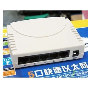 Conmutador Gigabit de 8 Puertos HJSCCD Hongjin, 10/100/1000 Mbps, Full Dúplex, Half Dúplex, Conmutador de Red con Monitorización - Product Image 1