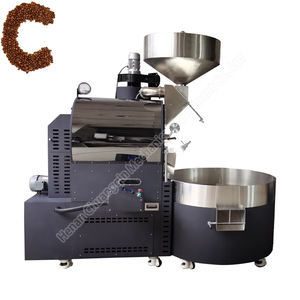 Bean <span class=keywords><strong>Hoster</strong></span> Bk-30kg Collecteur de paillettes commercial 30 kg Torréfacteur de café à tambour - Product Image 1