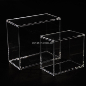 Étui acrylique ETB Pokémon magnétique personnalisé transparent à bord <span class=keywords><strong>rond</strong></span> 6mm protection UV glissière empilable 5mm d'épaisseur aimant fort 8mm - Product Image 2