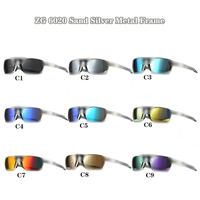 Lunettes de soleil polarisées de sport en alliage de zinc X Metal Frame pour la conduite et le cyclisme, pour hommes et femmes, marque de luxe, haute qualité