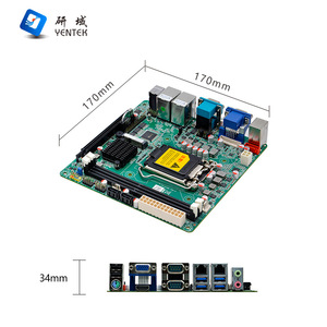 Yanyu A110M1 Industrial Control Motherboard H110/6/7/8/9th Generation <b>LGA1151</b> Mini ITX Industrial PC X86 - Product Image 1