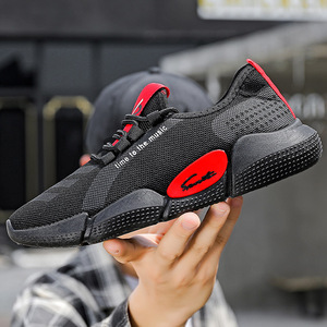 Vente en gros d'usine à bas prix de chaussures de sport en mesh confortables et polyvalentes, avec une bonne respirabilité et un poids léger, pour hommes - Product Image 4