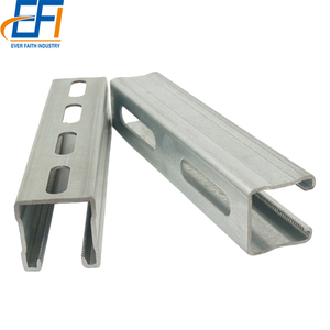 41x41x2.5mm Đục mạ kẽm C kênh, unistrut kênh P1000 giá danh sách - Product Image 1