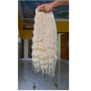 Cheveux humains bouclés 613 de qualité supérieure, 26 pouces, pour salon de coiffure, mode, beauté et usage quotidien, disponibles au meilleur prix. - Product Image 1