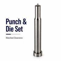 Jeu de poinçons et matrices personnalisés SKD11 SKH51, inserts de poinçons et matrices assortis pour le poinçonnage de tôles