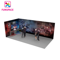 Parc à thème Funspaces 9D Vr Game Machine Shooting Game Set Escape Room Vr Simulator
