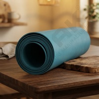 REALMAX Fabriqué en Chine, Bande de glissement souple en PTFE TURCIT B bleu, épaisseurs 1.2mm, 1.5mm, 2.0mm, 2.5mm, 3.0mm, largeur 305mm