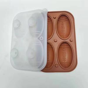 Moule à glaçons sphériques en silicone sur le thème du whisky, 2 pouces, pour les fans de sport - Product Image 3