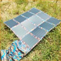Panneaux solaires pliables portables étanches de 100W pour la randonnée, le camping et l'extérieur