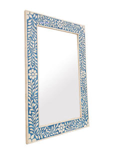 Wholesale Price Metal Aluminium Wood Bone Inlay <b>Wall</b> Mirror Frame New Design Home Decorative <b>Wall</b> Hanging <b>for</b> <b>Bedroom</b> - Product Image 5