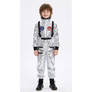 <span class=keywords><strong>Disfraz</strong></span> de Astronauta Plateado para Niños y Niñas, Traje Espacial para Halloween, Juego de Roles, Fiesta Infantil, Actuación, Regalo de Año Nuevo y Carnaval - Product Image 5
