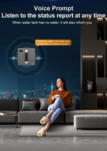 Vente chaude Robot nettoyeur de vitres ABIR WD8 Laveuse de verre et de céramique avec pulvérisation d'eau atomisée <span class=keywords><strong>double</strong></span> <span class=keywords><strong>face</strong></span> à ultrasons Fourniture d'usine - Product Image 5