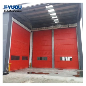 <span class=keywords><strong>Porte</strong></span> <span class=keywords><strong>de</strong></span> <span class=keywords><strong>garage</strong></span> pliable pare-balles, double battant, auvent en cèdre, verre clair, rapide et empilable verticalement - Product Image 5