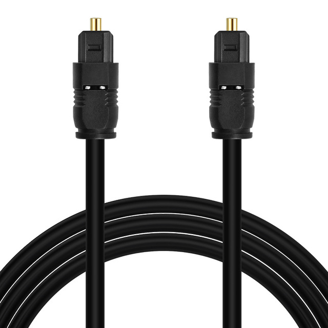 TOSLINK Digital Optical Fiber Audio Cable PVC Jacketed Audio Speaker TV Connecting Cable for HDTV