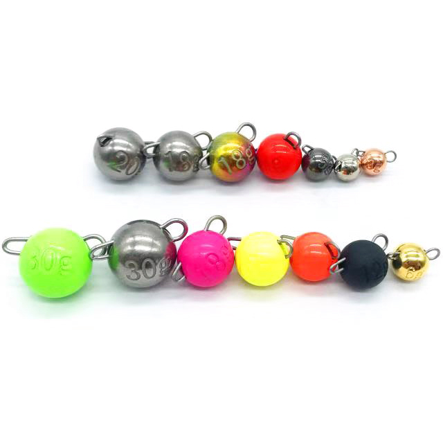 FW-BW-A011 Рыбалка Cheburashka Sinker tungsten jig Head 1g-30g