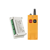 Interrupteur à télécommande sans fil, relais 30A, porte de garage industrielle automatique en plastique, 200M DC 12-36V 2CH 315/433.92MHz