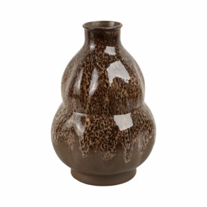 Vaso in terracotta a forma di clessidra, vaso decorativo per fiori, per soggiorno, sala da pranzo, camera da letto, decorazione per la casa - Product Image 3