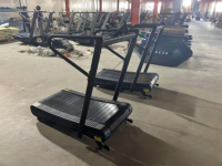 Cinta de correr sin motor para correr comercial, máquina de fitness para gimnasio interior, cinta de correr Manual curvada, para el hogar, sin motor, para el hogar, a la venta, a la vez
