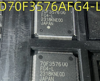Original nuevo paquete QFP100 instrumento automotriz Placa de ordenador CPU núcleo Circuitos integrados D70F3576AFG4-L IC
