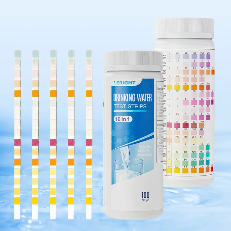 Water Quality Testing Kit 16 In 1 Drinking Water Test Strips Well And Tap Water Test Kits 16 Parameters