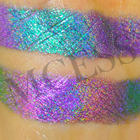 Marke Mcess GRATISPROBEN Kosmetik Regenbogen Loses Chamäleon-Perlen-Holografisches Chrom-Lidschatten-Mica-Pulver Make-up-Pigment