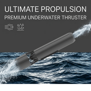 Propulsore Subacqueo a Forma di Torpedo con Sdoganamento Facilitato, Motore Fuoribordo a Propulsione a Getti per Tavole da Surf, Kayak, Barche, SUP, Scooter - Product Image 1
