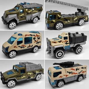 Véhicule <span class=keywords><strong>d</strong></span>'<span class=keywords><strong>artillerie</strong></span> miniature pour enfants, excellente idée cadeau, modèle de collection en alliage de zinc et plastique, voiture, char, camion jouet - Product Image 2