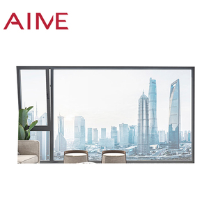 Fenêtres à battant en aluminium noir moderne Double vitrage Verre à impact élevé Installation facile Tache de rendement optimum - Product Image 1