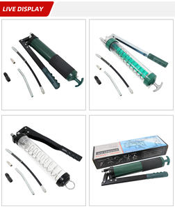 <span class=keywords><strong>Pistolet</strong></span> à beurre manuel vert ordinaire 600CC personnalisé en usine - Product Image 4