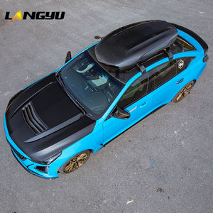 Accessoires extérieurs <span class=keywords><strong>Toit</strong></span> <span class=keywords><strong>Coffre</strong></span> à bagages universel Phontam-One Design <span class=keywords><strong>Coffre</strong></span> <span class=keywords><strong>de</strong></span> <span class=keywords><strong>toit</strong></span> en fibre <span class=keywords><strong>de</strong></span> carbone sèche pour Cadillac <span class=keywords><strong>BMW</strong></span> Audi Benz Porsche - Product Image 5