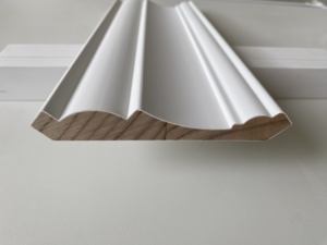 Molduras de Techo de Madera de Pino Imprimadas en Blanco de Diseño Moderno para Hoteles - Product Image 2