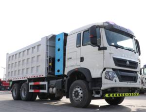 Sinotruk Howo T5G Tx nouveau 6x4 roue motrice <span class=keywords><strong>camion</strong></span> lourd Euro 5 émission Sitrak CNG <span class=keywords><strong>modèle</strong></span> chinois <span class=keywords><strong>camion</strong></span> à benne basculante disponible à la vente - Product Image 6