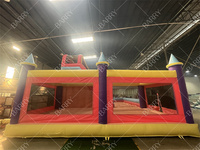 Enfants Lune Gonflable Moonwalk Water Jumper Bouncer Bouncy Castle Jumping Commercial Bounce House Party Rentals