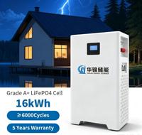 Batterie domestique Powerwall LiFePO4 51.2V 280Ah 300Ah ESS 2.5kWh 5kW 10kW 15kW 20kW Batterie lithium-ion 48V 200Ah Système d'énergie solaire