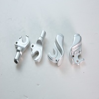 Cadre de vélo en aluminium usiné avec précision par CNC, EDM, revêtement en poudre, entraxe de roue arrière précis, ODM personnalisé, durable
