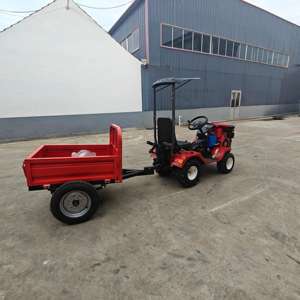 Nouveau modèle de petit tracteur de 15 chevaux à quatre roues machine agricole bon marché pour pelouse et domaine - Product Image 6